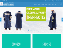 Tablet Screenshot of darussalam.in